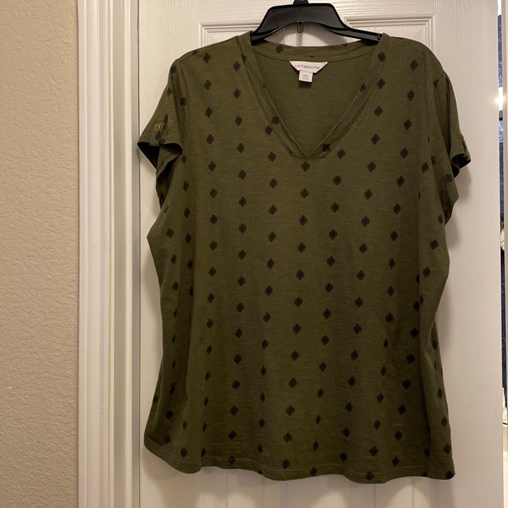 Liz Claiborne XXL Short Sleeve Top